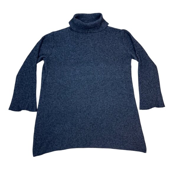 Madewell Dark Gray Turtleneck Sweater Dress - Picture 4 of 9